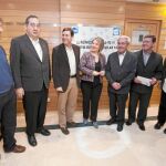 Los alcaldes de los ayuntamientos afectados por la paralización de obras