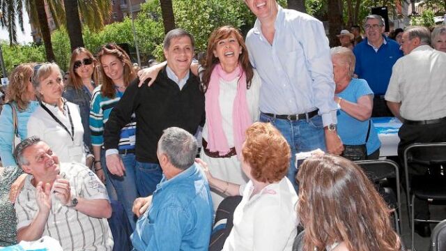 García Albiol con Sánchez-Camacho y Alberto Fernández