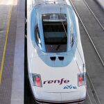 El AVE «atracó» Madrid- Valencia atracó en la estación Joaquín Sorolla el pasado mes de diciembre