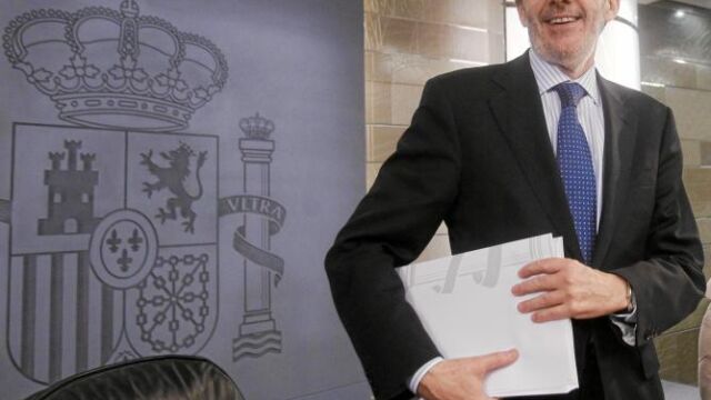 Rubalcaba insistió ayer en la rueda de prensa que «estamos en el fin de ETA»