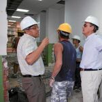 El director general de Infraestructuras (drch) comprobó el estado de las obras en el colegio Sagrado Corazón