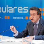 El responsable de Acción Política y del programa electoral del PP de Castilla y León, J. Antonio de Santiago-Juárez