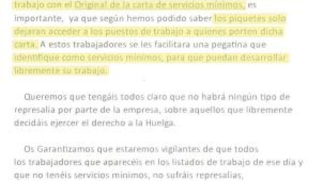 «Los esquiroles son ventajistas y parásitos sin criterio»