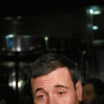 Tomás Gómez, ayer, tras conocer la condena de su «número dos»