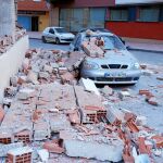 Imagen de los destrozos que causaron los terremotos del pasado 11 de mayo acaecidos en la ciudad de Lorca