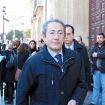 El portavoz socialista, Ángel Luna