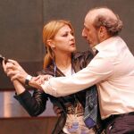 Amparo Larrañaga y José Luis Gil, en una escena de «Fuga»