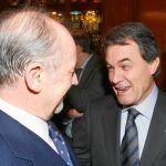 Mas participó en Madrid en dos foros públicos, y pudo conversar, entre otros, con Rodrigo Rato