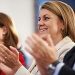 Cospedal pidió ayer al PP que no se confíe pese a las encuestas