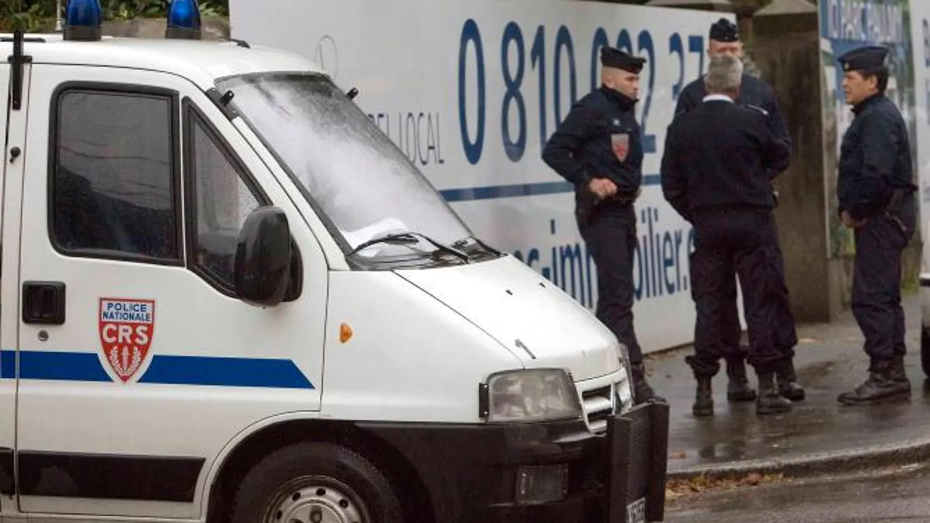 Imagen de archivo de un control policial en Francia