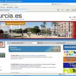 La página de Murcia permite realizar más del 50 por ciento de los trámites