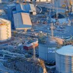 Imagen del Valle de Escombreras, donde se encuentra ubicada la planta de Repsol, uno de los grandes motores de la economía regional