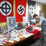 Material incautado en la librería