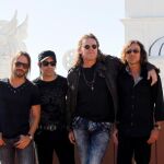 El grupo, esta semana, en Madrid. Olivera es el segundo por la derecha