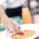 El Papa tomará salmorejo, solomillo, helado de limón, y otros productos típicamente españoles