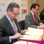 Lasquetty y el presidente de los farmaceuticos