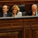 Salgado: «Si Rubalcaba me dice ven, lo dejo todo»