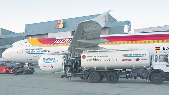 1.500 kilos menos de CO2 en un vuelo de Iberia gracias a la camelina