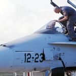 Los cuatro F-18 que desplegó España en Libia el 19 de marzo regresaron a nuestro país el pasado día 15 de octubre