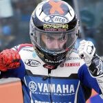 JORGE celebra con rabia su triunfo en Misano