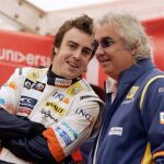 Briatore y Fernando Alonso