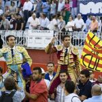 Ponce y Marín salen a hombros, ayer, en Barcelona