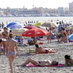 Los ocupación hotelera en la Región durante el puente del 15 de agosto alcanzó el cien por cien en la costa murciana