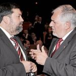 Conde-Pumpido (dcha.) ganó el pulso a Caamaño y consiguió que el PSOE retirara sus enmiendas sobre la reforma procesal