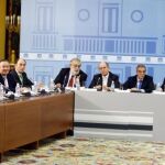 Reunión del Gobierno con los empresarios más importantes de España el pasado 27 de noviembre