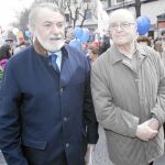 Jaime Mayor Oreja junto al ex senador, Juan Carlos Guerra Zunzunegui