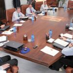 Primera reunión del Ejecutivo, en la que se abordó el «Código de Austeridad», anunciado por Juan Vicente Herrera