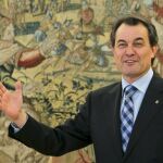 El presidente de la Generalitat, Artur Mas,