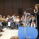 La portavoz parlamentaria del PP atacó la «política de familia» de la Junta, que «contamina a todo el PSOE»