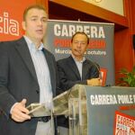 Cascales y Cámara, en la presentación de la carrera popular esta semana
