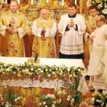 El cardenal Cañizares en un momento de la celebración