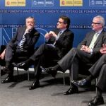 El ministro Blanco y el president Mas durante la presentación del corredor el miércoles pasado