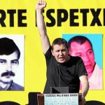 Otegi, durante el homenaje a Sagarduy llevado a cabo en 2005