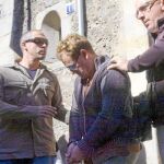 El celador del geriátrico acusado de las tres muertes, Joan Vila, en el momento de su detención en octubre