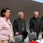 Lydia Jiménez, Antonio Cañizares y Jesús García Burillo
