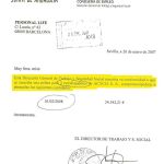 segunda póliza. Encarnación Poto firmó una póliza de 261.000 euros y otra al denegarle el desempleo