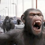 De la evolución a la revolución. Los primates se enfrentan a los hombres en el filme