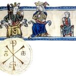 Alfonso X, la reina Violante y el infante don Fernando