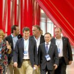 Juan Vicente Herrera, Alberto Fabra, Esperanza Aguirre, José Ramón Bauzá, Alberto Núñez Feijóo, Esteban González Pons, Juan Jesús Vivas y José Antonio Monago