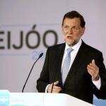 Rajoy en el cierre de campaña de las elecciones gallegas en Vigo