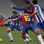 El Espanyol frena al Barça (0-0) y el Valencia remonta ante el Sevilla (3-2)