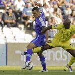 Javier Casquero durante su etapa como futbolista en el Getafe.