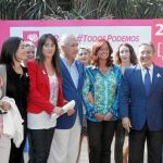«Mujeres en Igualdad» presentó ayer en Sevilla la campaña «Con Rubalcaba rasca y... ¡Siempre pierdes! No te la juegues»