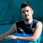David Villa quiere más minutos