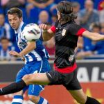 Raúl García, en el rol de Falcao (0-1)