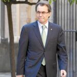 Mas tuvo que salir al paso ayer de su polémico viaje a Moscú